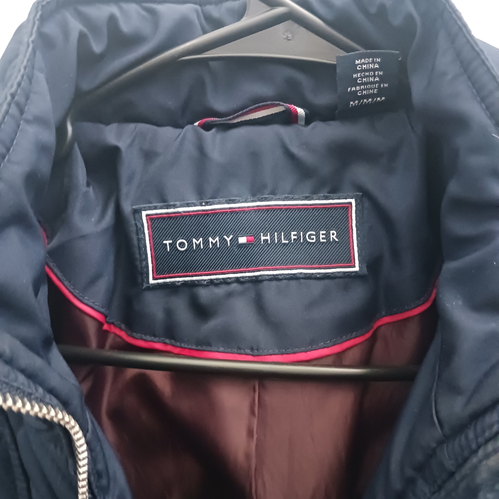 Tommy Hilfiger Women's Navy Quilted Jacket - Picture 3 of 11